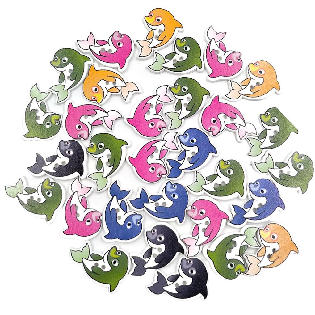 

Pack of 50 Wooden Button Removable Fastener Exquisite Rough Surface Fasteners Clothes Accessories Multipurpose Sewing Supplies mixed color