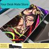 Leather Mouse Pad Notebook One Piece Zoro Large Keyboard Mat Non Slip Leather Computer Carpet Desk Mat PC Gamer Mouse Pad