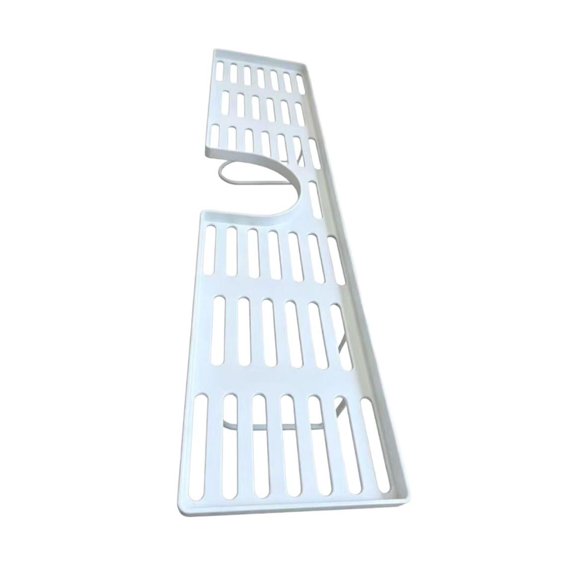 Vertical Sink Draining Rack: Large Capacity Storage for Bathroom Vanity