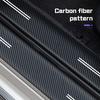 For Hongqi H5 H6 H9 E-QM5 HS3 HS5 HS6 HS7 E-HS3 E-HS9 LS5 Car Threshold Strip Carbon Fiber Film Door Sill Stickers Accessories