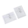 10Pcs Waterproof Clear Plastic File Pouches String Closure Document Organiser Bag For Storing Receipts Document Paper