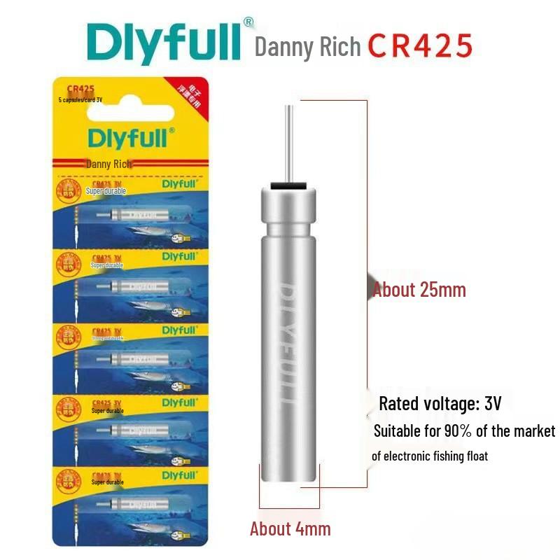 Electronic Luminous Fishing Bobber with Glow Stick for Night Fishing