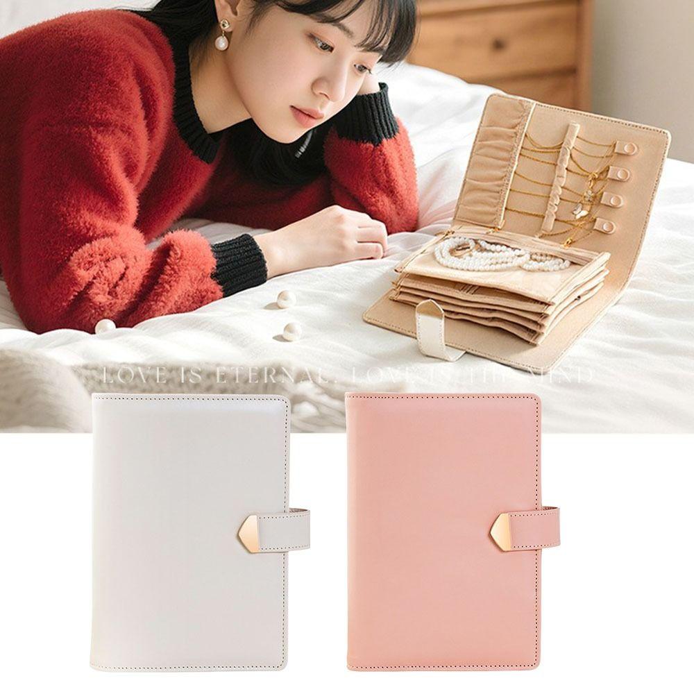 Anti-Oxidation Protection Jewelry Storage Book Compact Design Jewelry Organizer  Jewelry Storage