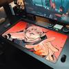 Gumowa podkładka pod mysz J-jujutsu Kaisen Notbook Gamer Podkładka pod klawiaturę Antypoślizgowa Rozszerzona Biurowa Mata na biurko Komputerowa Podkładka pod mysz z japońskiego anime