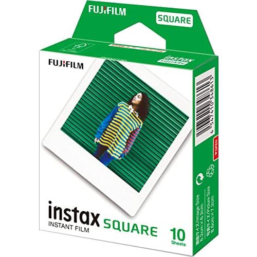 Instax FUJIFILM Quadratformatfilm 10 Blatt instax SQUARE INSTAX SQUARE WW 1