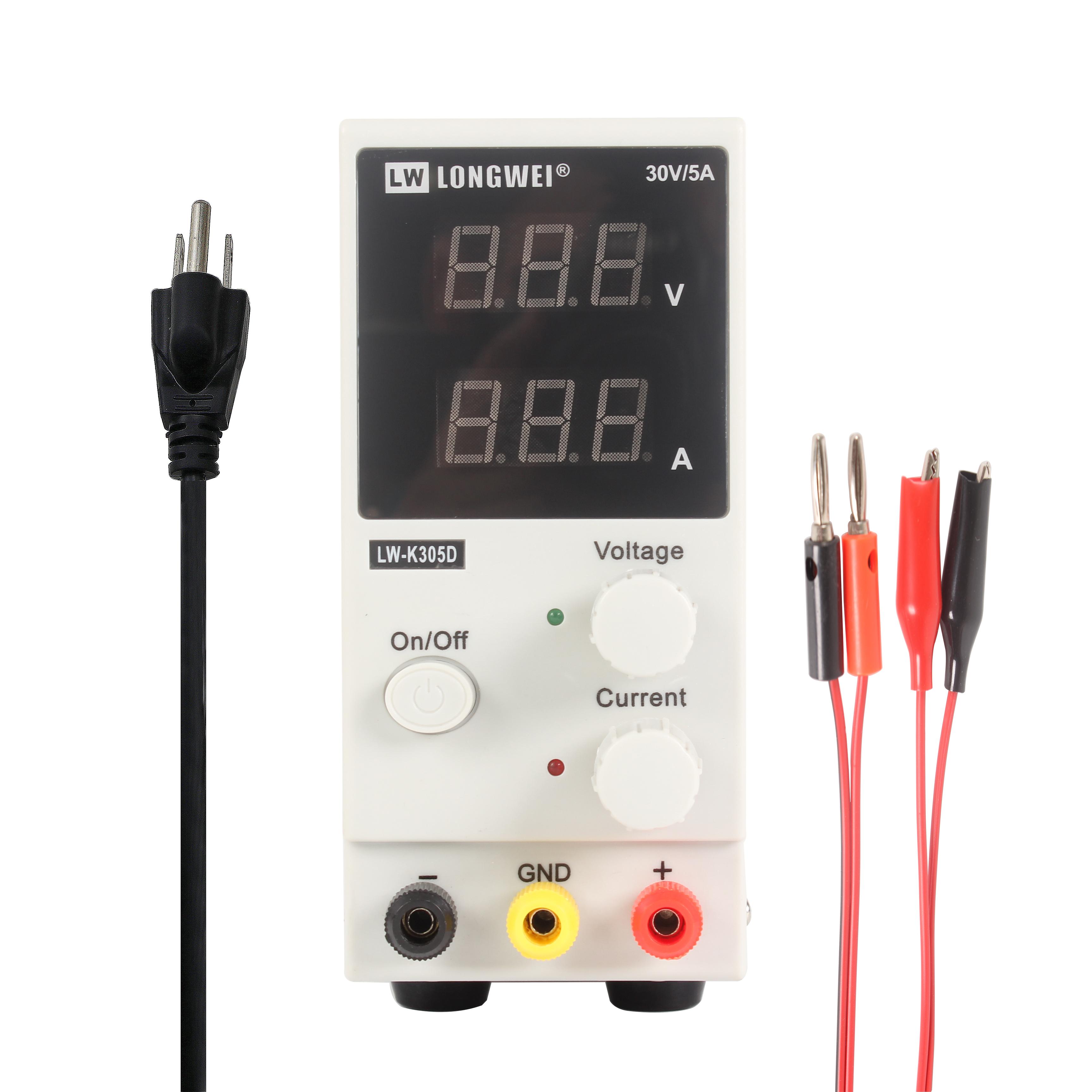 

Switching DC Power Supply Voltage Regulators LW-K305D 0-30V 0-5A Laboratory 110V-220V Digital Display Adjustable Power Supply