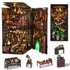 Magic House DIY 3D Puzzle Wooden Bookends Art Model - Creative Birthday Gift