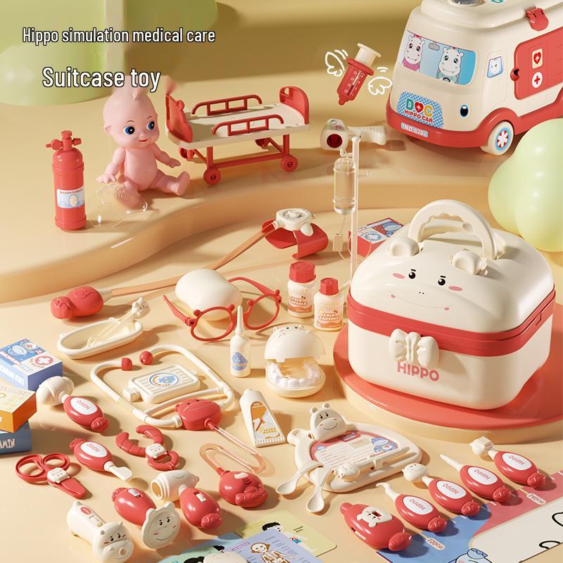 

Children s Doctor Toy Set for Girls & Boys, Medical Kit Playhouse Gift, Ages 3-6 Years