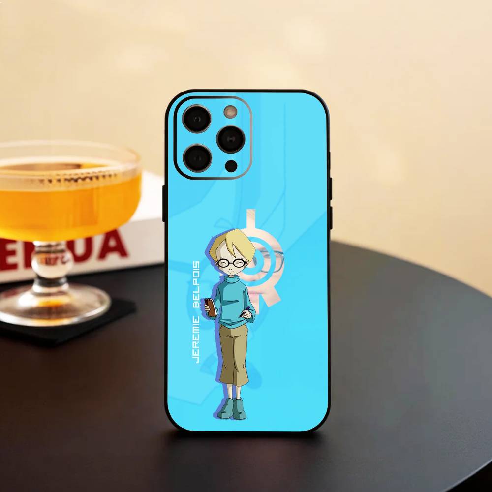 

R-Retro C-Code Lyoko Phone Case Silicone Soft For IPhone 17 16 15 14 13 12 11 X XR Plus Pro Max Plus iPhone16se4
