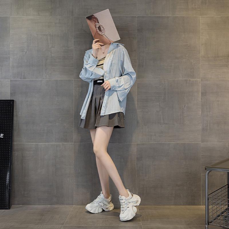 Dad Shoes Women's Summer Mesh Breathable Versatile Dad Shoes Student Sports and Leisure Shoes 2888