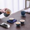 Travel tea set, gifts, Kung Fu outdoor carry-on small express cup, one pot and three cups set, business national tide style