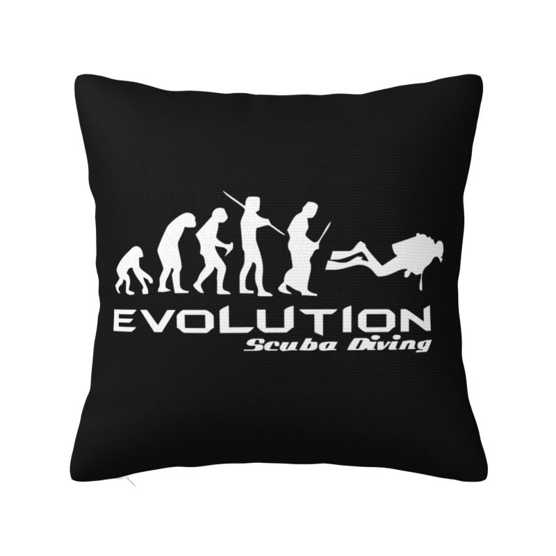 Born To Dive Throw Pillow Case Cm Decor Home Diver Scuba Diving Cushion Cover Polyester Pillowcase Doublesided Printing
