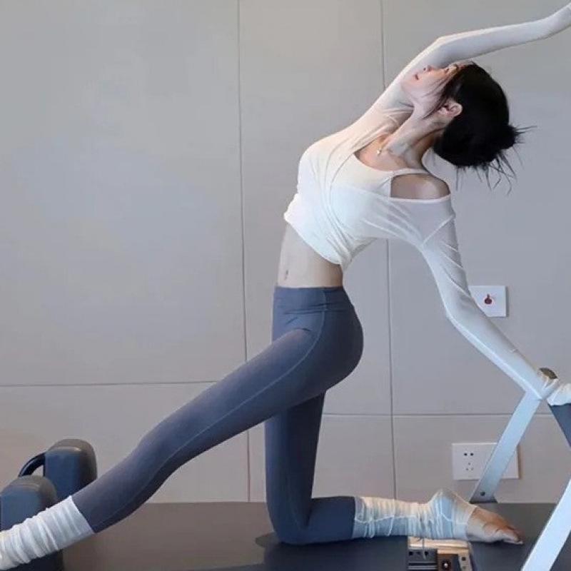 Women's Quick-Dry Long Sleeve Yoga & Pilates Set