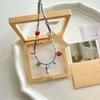 Schwarz-Weiß Perlen Dalmatiner Welpe Niedlich Personalisierter Anhänger Halskette für Frauen Mädchen Schönes Weihnachtsgeschenk Schmuck
