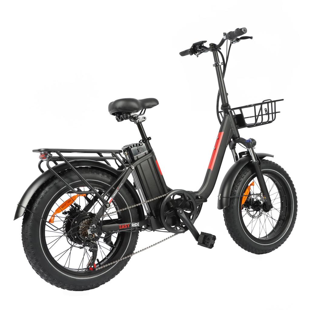 BAOLUJIE DZ-2030 Electric Bike 20*4.0'' Inch Tires 500W Motor 48V16AH Battery Max Speed 40KM/H Mechanical Disc Brakes