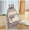 Schoolbag New Korean Ins High Value Fresh and Sweet Original Wind Backpack Junior High School Students Lightweight Large Capacity Backpack