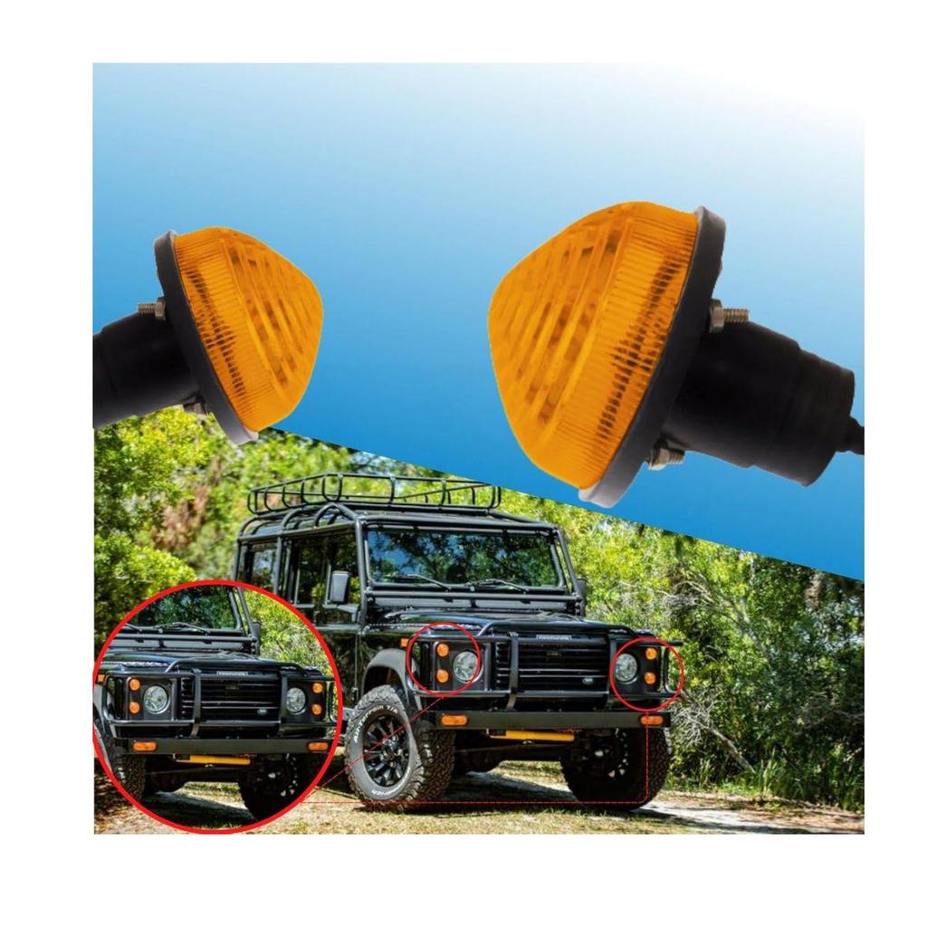 E9 Marka Light Lamp Land Rover Defender - Compatible with Land Rover DEFENDER, 12V Indicator  FLASHER LAMP