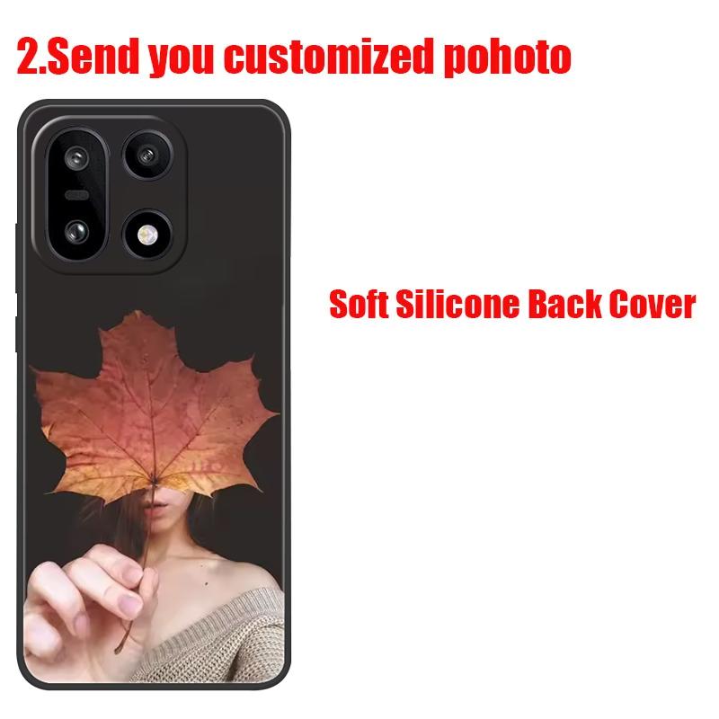 Custom DIY Soft TPU Phone Case For Oneplus 15 7T 7 Pro ACE 3 3V 5 Personalized Photo Cover For 1+ Nord 2 3 4 CE2 CE3 CE4 Lite