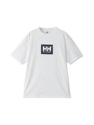 Helly Hansen S/S HH Logo Tee In Clear White