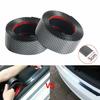 Carbon Fiber Car Rubber Edge Guard Strip Door Sill Protector Sticker Accessories
