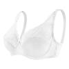 Julexy Lace Sexy Women Bra Solid Hollow Out Underwear Women Ultra -Thin Thick C D Cup Soutien Gorge Plus Size Lingerie