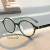 Очки для близорукости с защитой от синего света, ультралегкие, ретро, маленькая круглая оправа, очки для близорукости для женщин и мужчин, художественная оправа, от 0 до -4.0