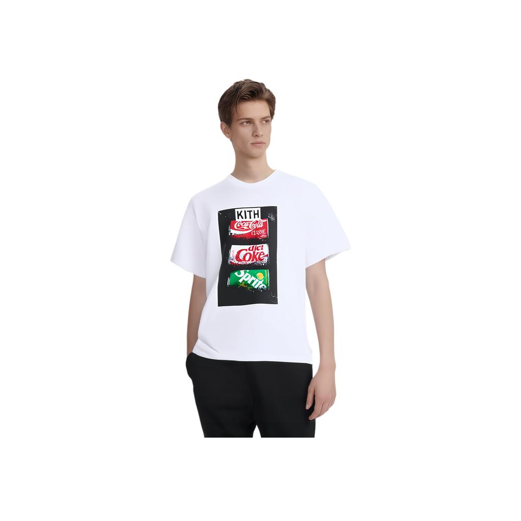 Kith X Coca-Cola Flavors Vintage Tee White Unisex Tops KH3859-101