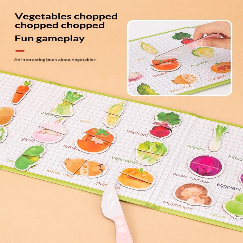 Cute Cartoon Magnetic Sticker Book For Kids - Reusable Puzzle Book Early Education Advanced Baby Toy Gift For Child Age 2-4 Gift