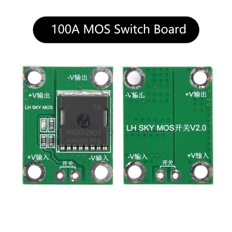 Advanced MOS Triggers Switch Module Ensuring Long Time Stability In High Load Environment Up To 100A 50A 20A