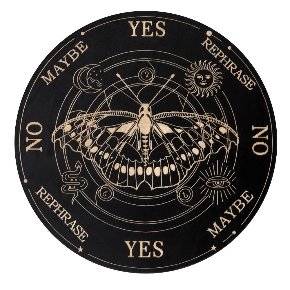 Decision Plate Star Pendulum Board Magics Meditation Message Board New Dowsing Divination Board