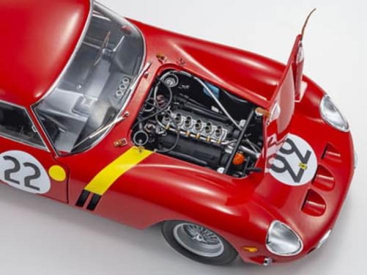 Kyosho Originálne Ferrari 250GTO 1962 LM Dokončený produkt 1/18 #22