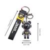 Cartoon Lightning Bear Car Keychain Pendant Bag Astronaut Key Holder Keyfob Key Chain Delicate Key Chain for Girls Couple Gifts Key Ring