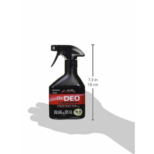CARMATE Car Disinfectant Deodorizer Dr.DEO Premium Spray Type Unscented Stabilized Chlorine Dioxide 250ml X 2 D226W