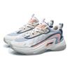 New LiNing Nebula OG Cushioned Anti Slip And Wear Resistant Lightweight Low Top Sports Casual Shoes Women's White Blue Pink AGCR014-5