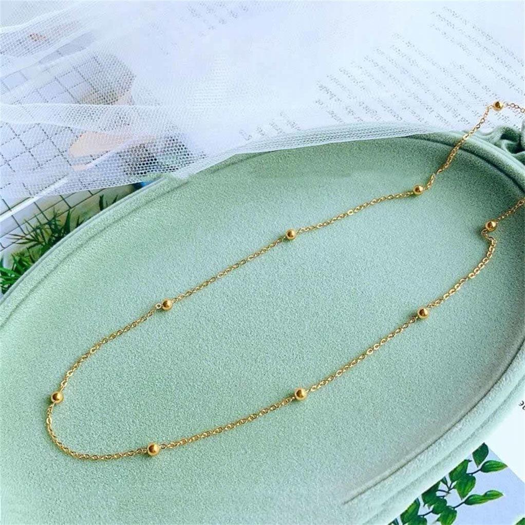 Double Layer Minimalist Bead Bracelet Fade Resistant Design For Girls And Best Friends Jewelry