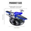 Car Solar Rotation Helicopter Aromatherapy Aircraft Long-Lasting Fragrance Car dashboard ornament Decoration Accessaries