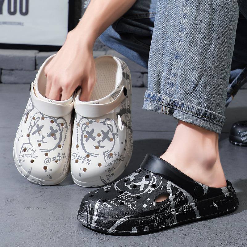 Men's 2026 Closed Toe Slip-Resistant Thick Sole Sandals and Slippers