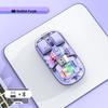 OLOEY Silent Transparent Wireless Bluetooth Rechargeable Mouse