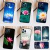 Summer Lotus For Huawei Nova Y70 Y72 Y73 Y60 Y90 Y61 Y91 7i 8i 11i 12i 12s 9 10 SE P20 P30 P40 Lite Case