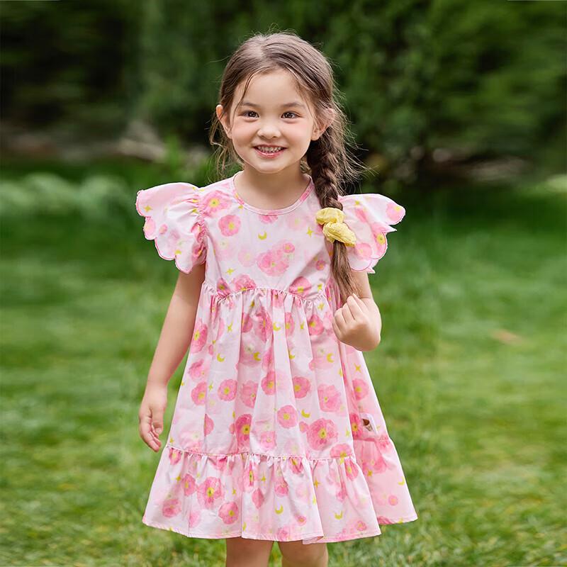 Disa Girls  Sweet French Countryside Floral Dress 100