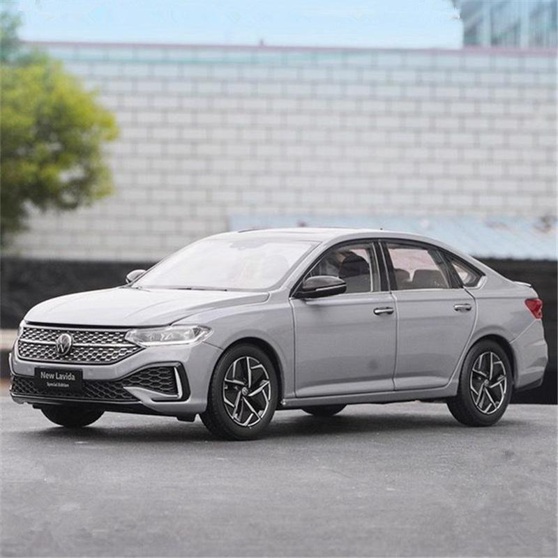 TCFJN1 New 1:18 2023 VW Lavida Plus Alloy Car Model Diecast Metal Vehicles Car Model Simulation Collection Children Toy Gift Decoration