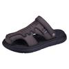 Mode Herren Casual Baotou Sportsandalen Sommer Outdoor Cool Beach Schuhe Rutschfest Weiche Sohle Atmungsaktiv Mode Dual-Use Hausschuhe