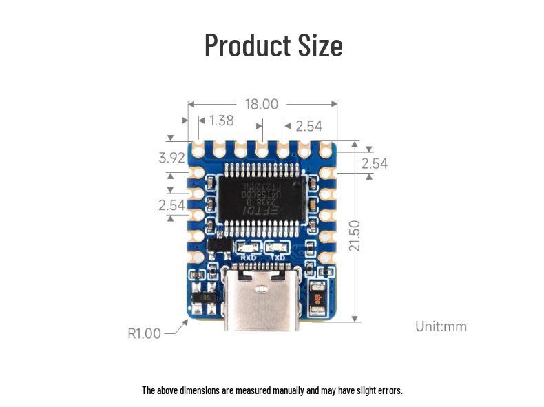 Micro Snow FT232 USB To UART/TTL Serial Converter Module