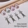 Cat Eye Nail Magnet Combined Flexible Iron Wire For Creating Rabbit Shapes On Nails Uv Gel Nail Art Manicure Tools