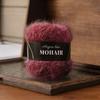 25g/Ball Soft Winter Hand Knitting Material DIY Alpaca Mare Fur Ball Warm Plush Chunky Mohair Yarn Scarf Luxury