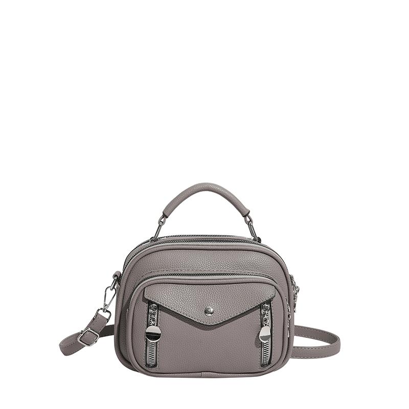 2026 New Women's Small Bag Spring Summer Versatile Multi - pocket Soft Leather Large Capacity Shoulder Crossbody Bag