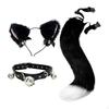 -Headband, Collar And Tail Set, Comfortable, Soft, Cosplay for Birthday Gift