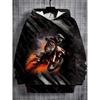 Boy Off Road Racing Hoodie -3D Motorcycle Pattern, Lightweight and Durable Outdoor Adventure