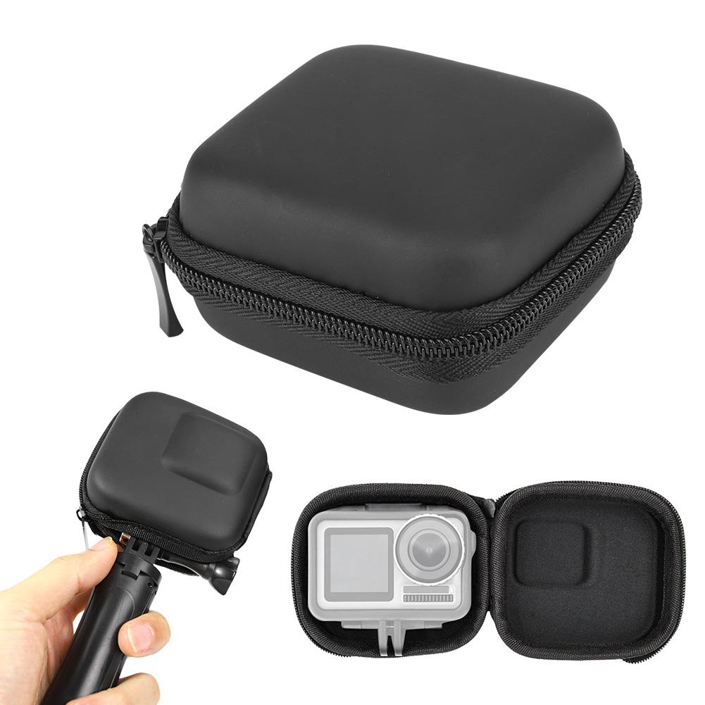 Portable Mini Storage Bag for DJI OSMO ACTION GOPRO SJCAM XiaoYi Motion CameraBlack