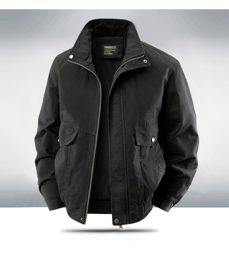 2026 Men's Jeep Style Thin Workwear Jacket - Outdoor Stand Collar